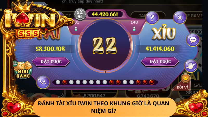 Kinh Nghiệm Đánh Tài Xỉu Iwin Theo Khung Giờ: Có Thực Sự Dễ Thắng Hơn? 1 Danh Tai Xiu Iwin Theo Khung Gio La Quan Niem Gi